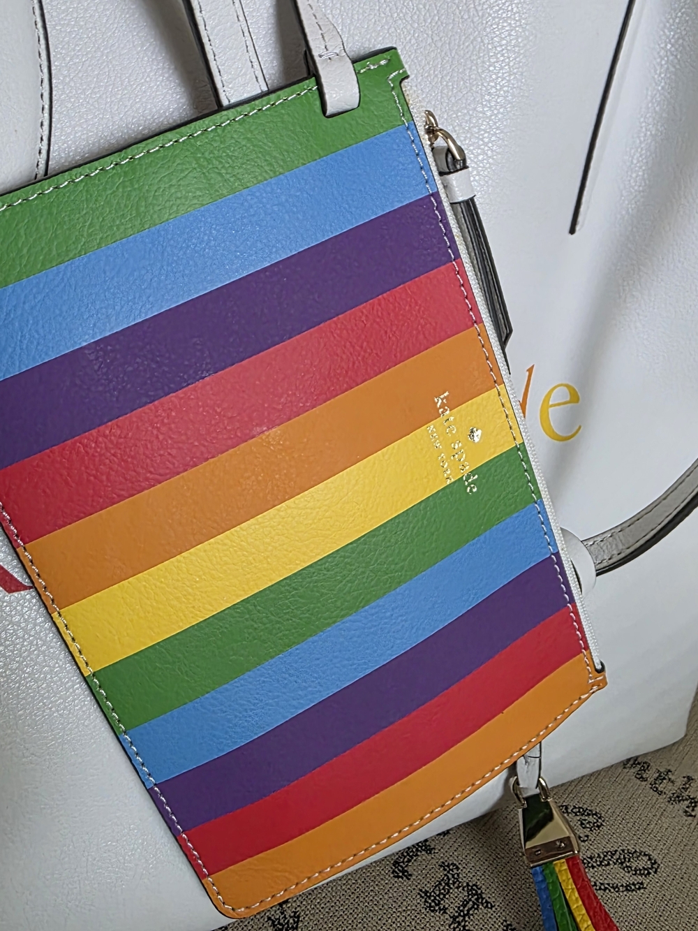 kate spade Pride Reversible Rainbow Tote - Picture 5 of 8